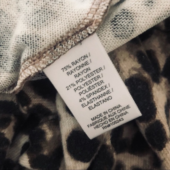 Animal Print Brushed Joggers - Picture 5 of 5